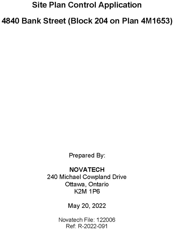 Construction site plan for project from page 2 of the file '2022-06-06 - Planning Rationale & Design Brief - D07-12-22-0097'