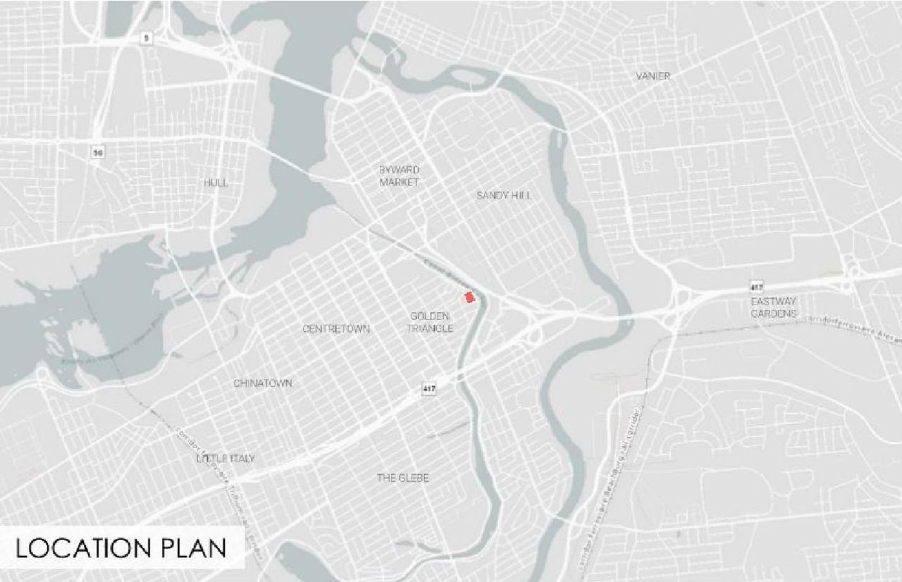Construction site plan for project from page 12 of the file '2023-01-20 - Design Brief - D07-12-22-0100'