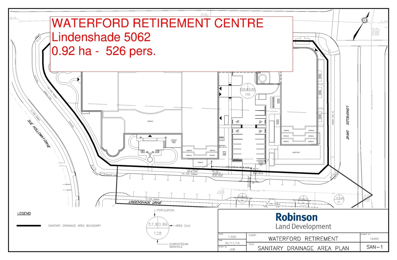 Construction site plan for project from page 62 of the file '2024-04-11 - Design Brief - D07-12-22-0104'