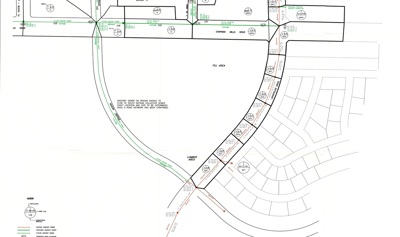 Construction site plan for project from page 66 of the file '2024-04-11 - Design Brief - D07-12-22-0104'