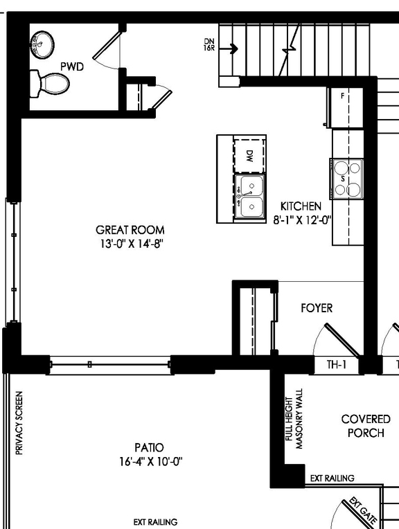 Floor plan for project from page 1 of the file '2022-06-30 - Floor Plans - D07-12-22-0104'