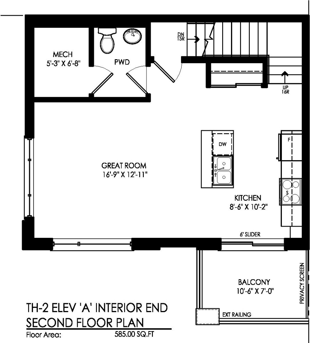 Floor plan for project from page 1 of the file '2022-06-30 - Floor Plans - D07-12-22-0104'