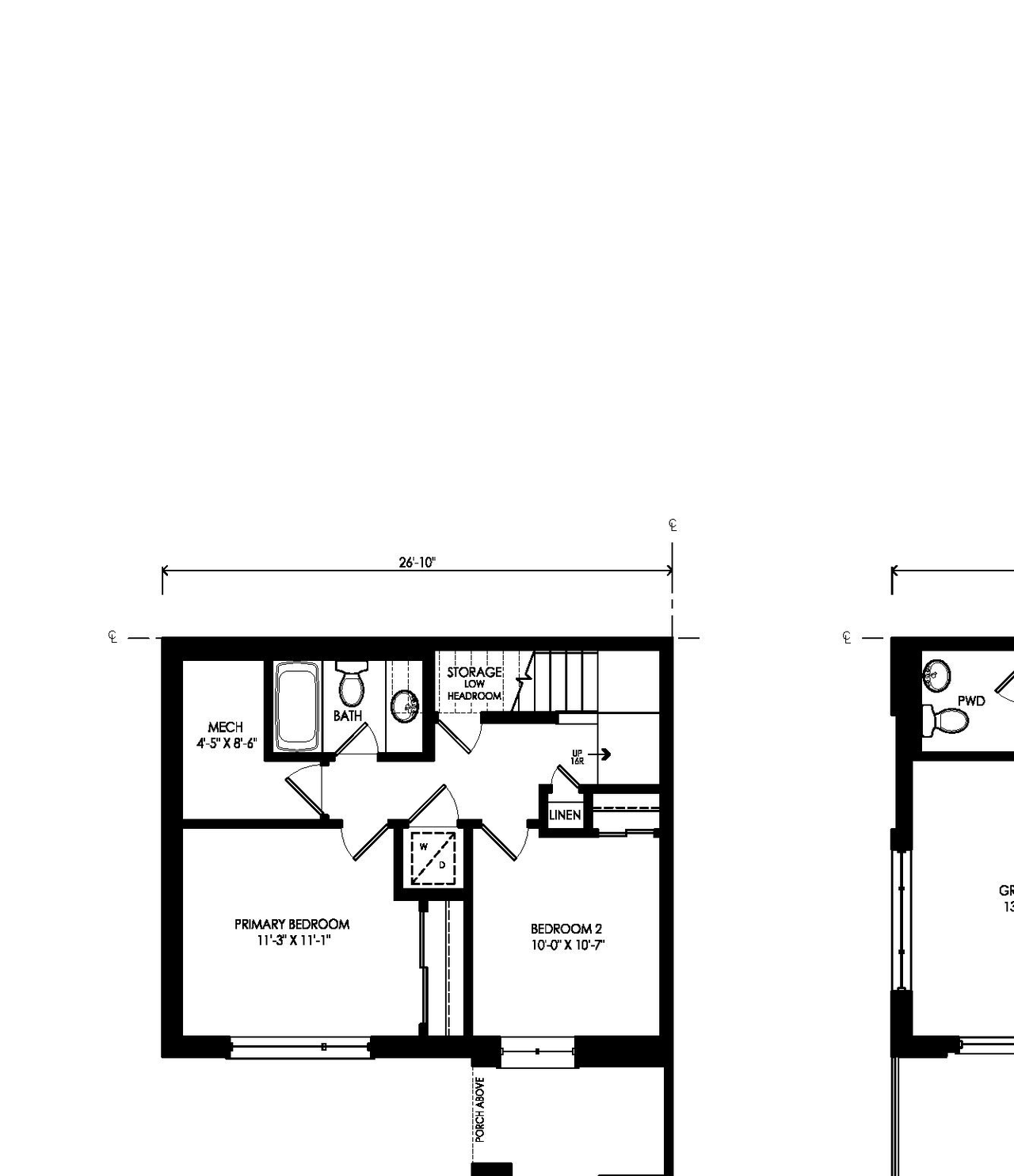 Floor plan for project from page 1 of the file '2022-06-30 - Floor Plans Rooftop Terrace - D07-12-22-0104'