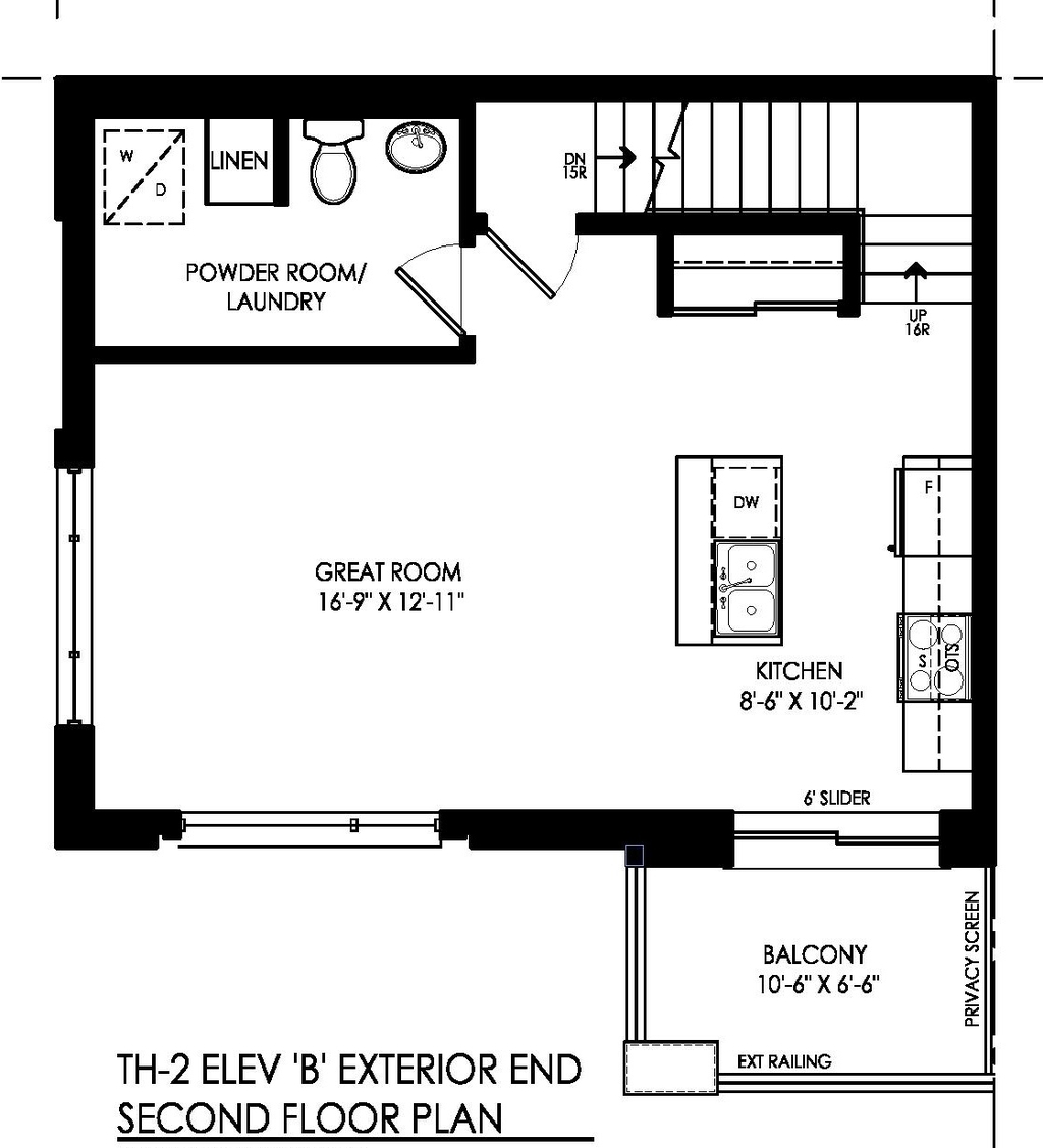Floor plan for project from page 1 of the file '2022-06-30 - Floor Plans Rooftop Terrace - D07-12-22-0104'