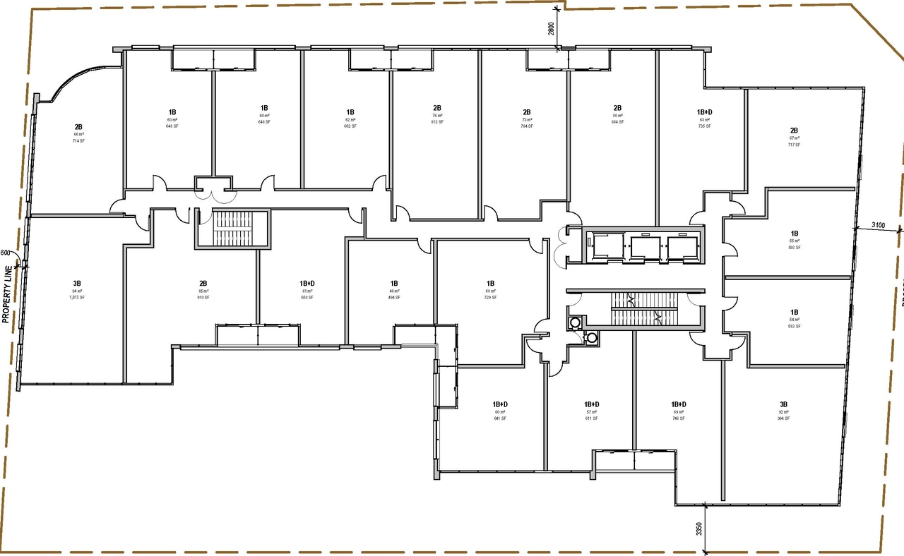 Construction site plan for project from page 32 of the file '2022-12-14 - Design Brief - D07-12-22-0105'