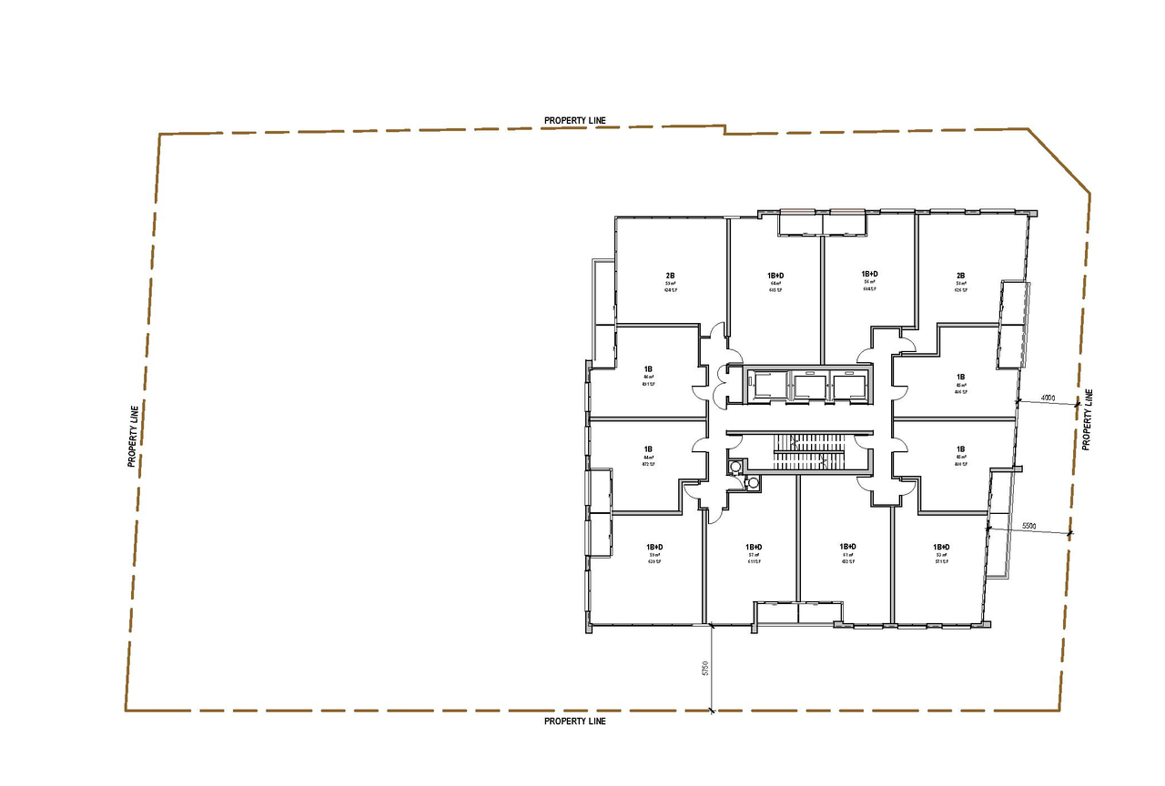 Construction site plan for project from page 36 of the file '2022-12-14 - Design Brief - D07-12-22-0105'