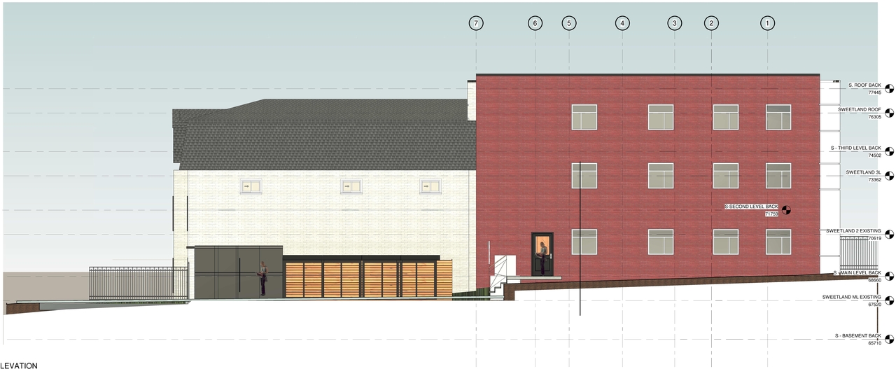 Image from page 3 of the file '2023-02-10 - Floor Plans Elevations - 68 Sweetland Ave 146 Osgoode St - D02-02-22-0067 D07-12-22-'
