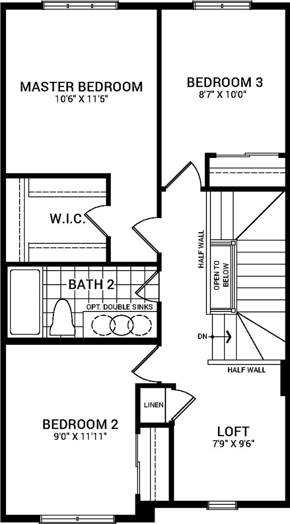 Floor plan for project from page 1 of the file '2022-07-21 - Citrus Floor Plan - D07-12-22-0111'