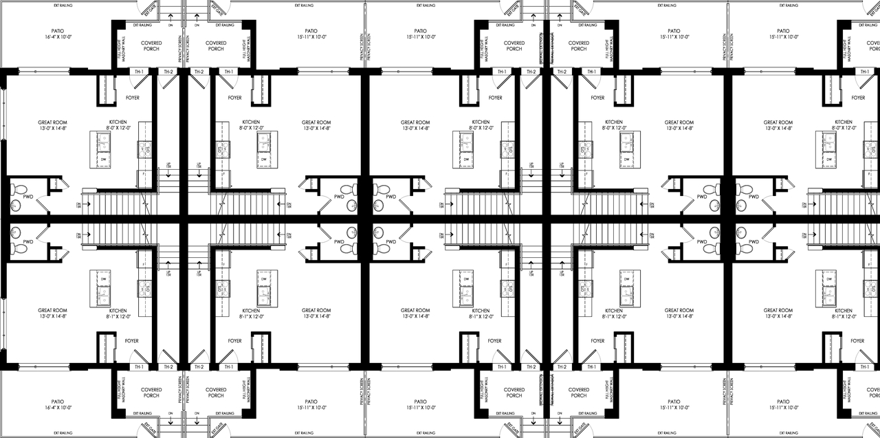 Floor plan for project from page 2 of the file '2022-07-21 - Floor Plans - D07-12-22-0111'