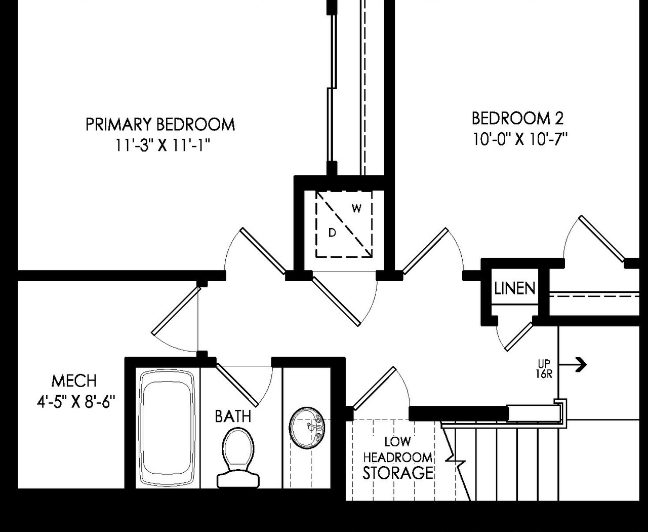Floor plan for project from page 6 of the file '2022-07-21 - Floor Plans - D07-12-22-0111'