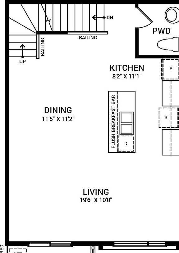 Floor plan for project from page 1 of the file '2022-07-21 - Cambridge Floor Plan - D07-12-22-0111'