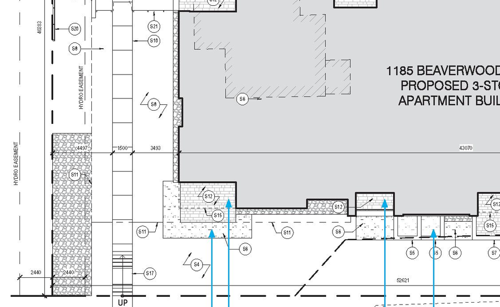 Construction site plan for project from page 12 of the file '25-07-22 - Design Brief - D07-12-22-0114'