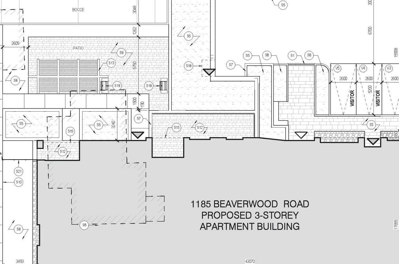 Construction site plan for project from page 12 of the file '25-07-22 - Design Brief - D07-12-22-0114'