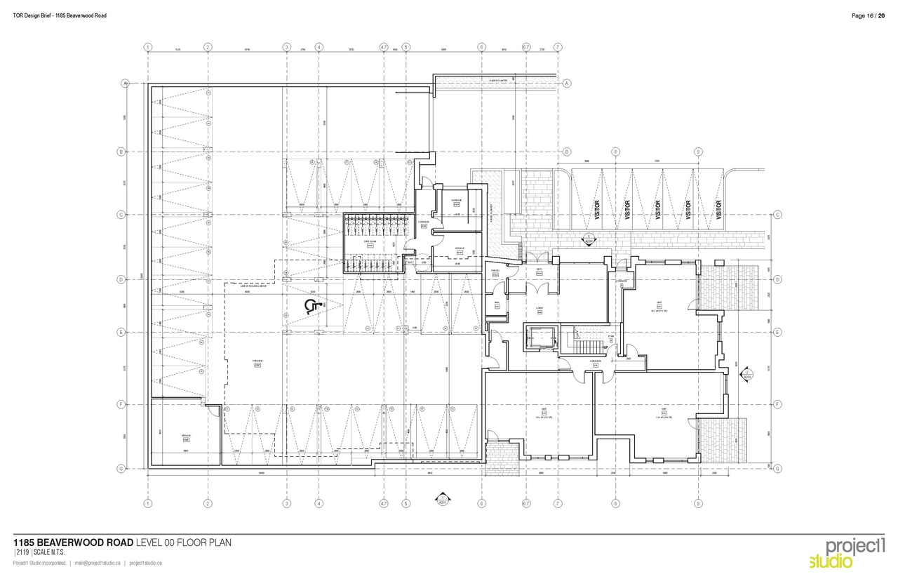 Floor plan for project from page 16 of the file '25-07-22 - Design Brief - D07-12-22-0114'