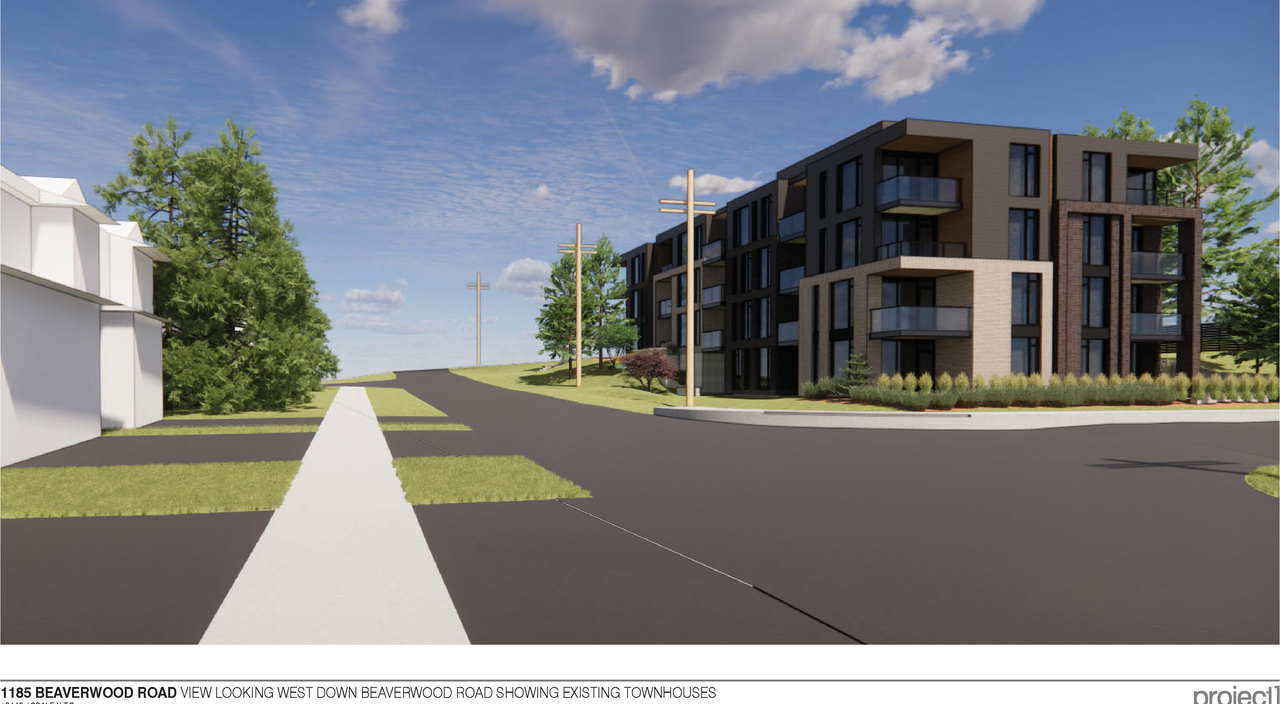 Rendering of building from page 4 of the file '25-07-22 - Design Brief - D07-12-22-0114'