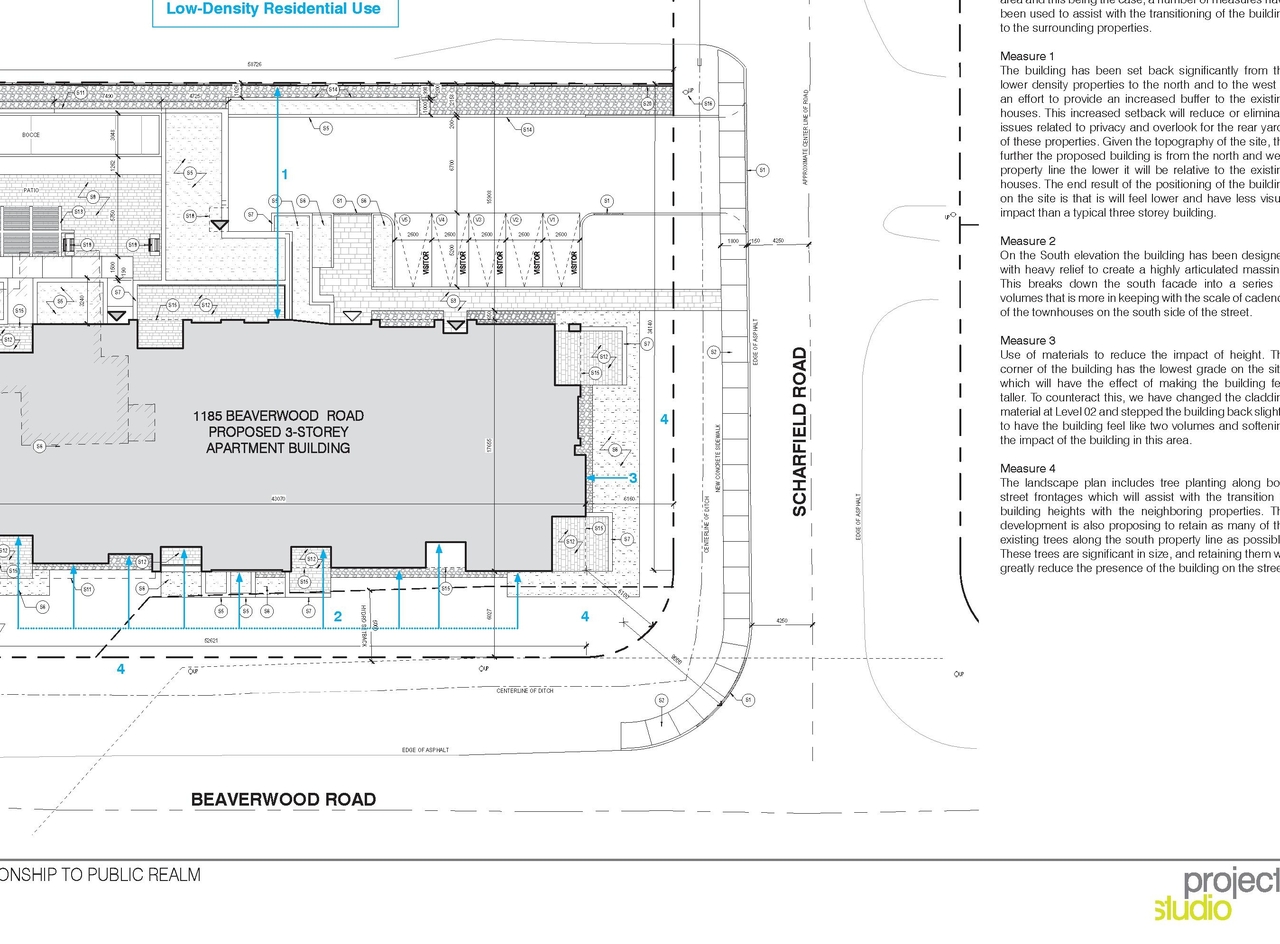 Construction site plan for project from page 9 of the file '25-07-22 - Design Brief - D07-12-22-0114'