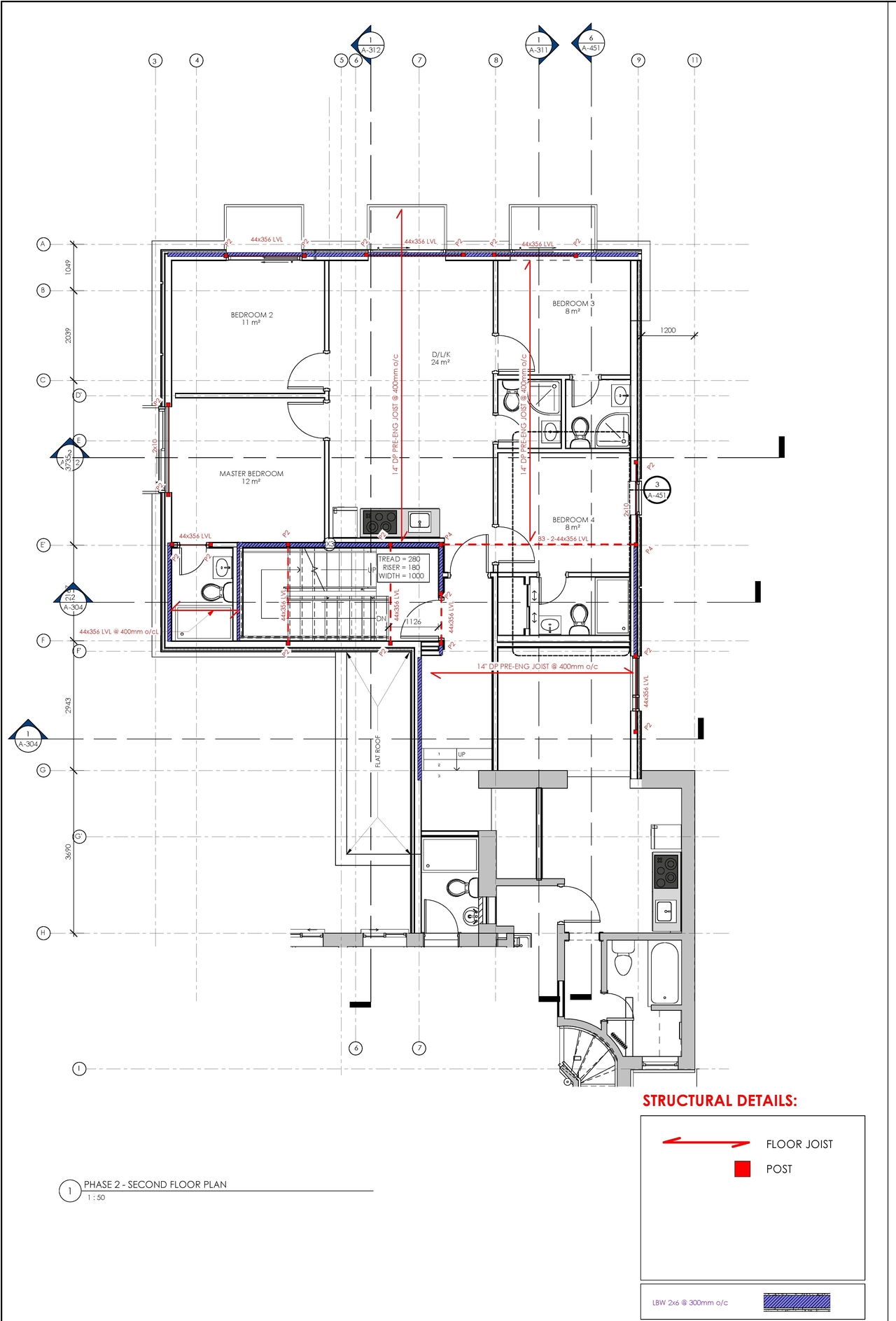 Floor plan for project from page 3 of the file '2023-10-18 - Phase 2 Fire Rating Plans and Floor Plans - D07-12-22-0115'