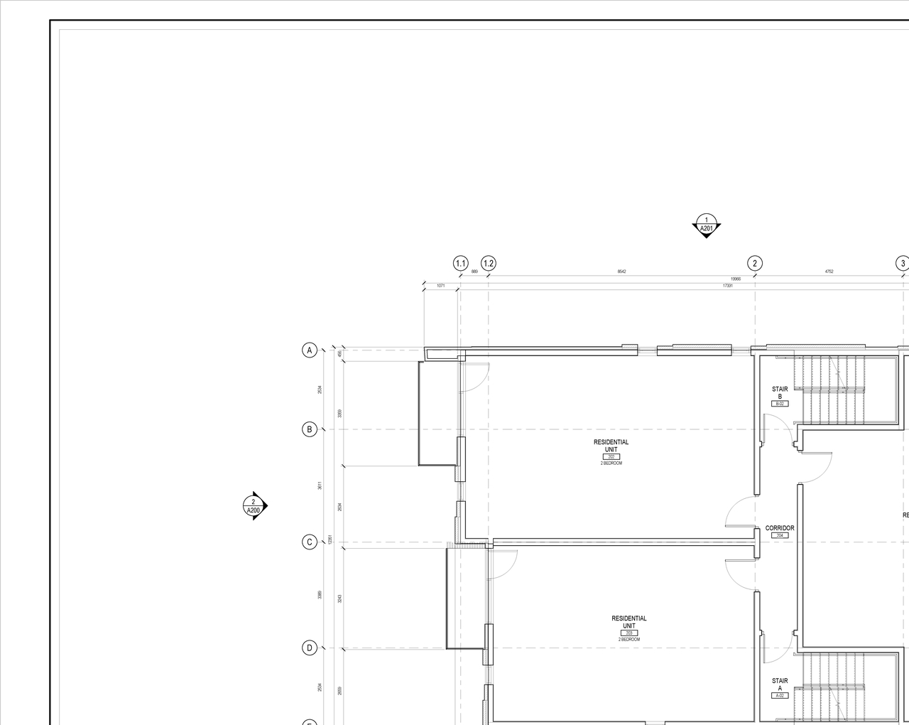 Floor plan for project from page 3 of the file '2022-08-03 - Floor Plans - D07-12-22-0120'