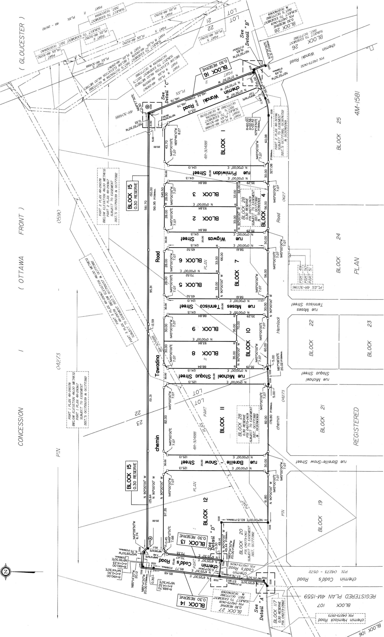 Construction site plan for project from page 34 of the file '2022-08-16 - Design Brief - D07-12-22-0122'