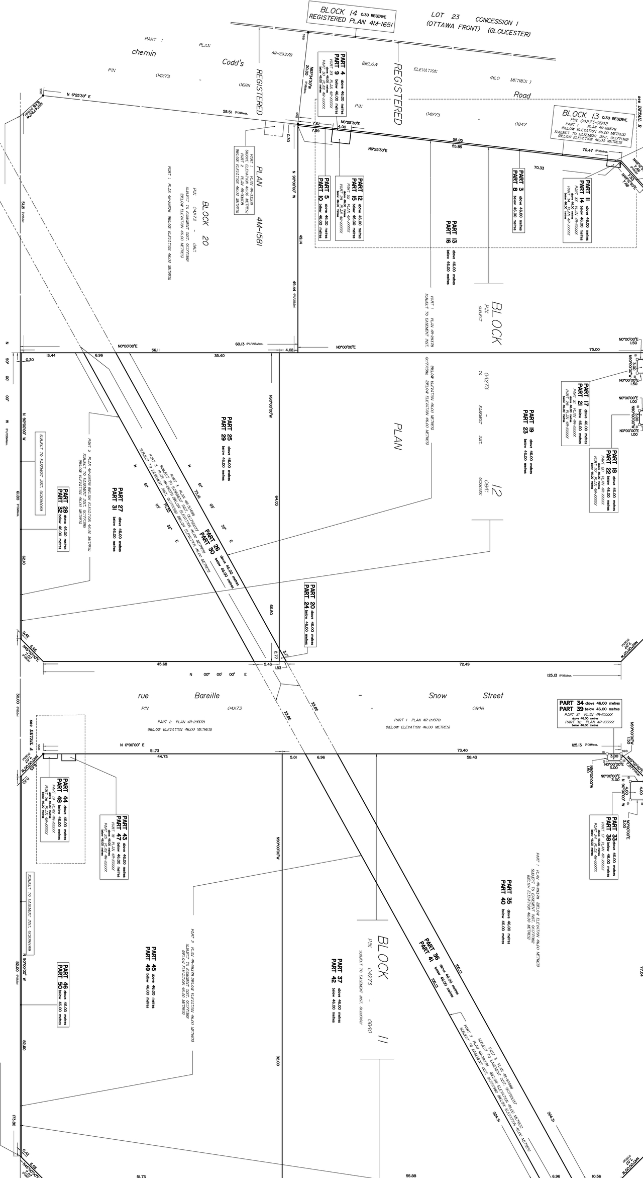 Construction site plan for project from page 35 of the file '2022-08-16 - Design Brief - D07-12-22-0122'