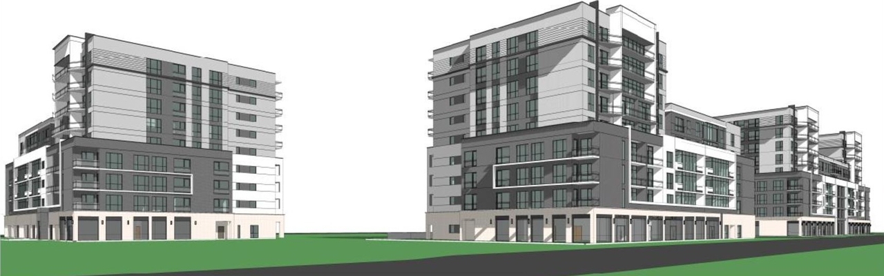 Rendering of building from page 14 of the file '2022-08-30 - Design Brief - D07-12-22-0127 (2)'