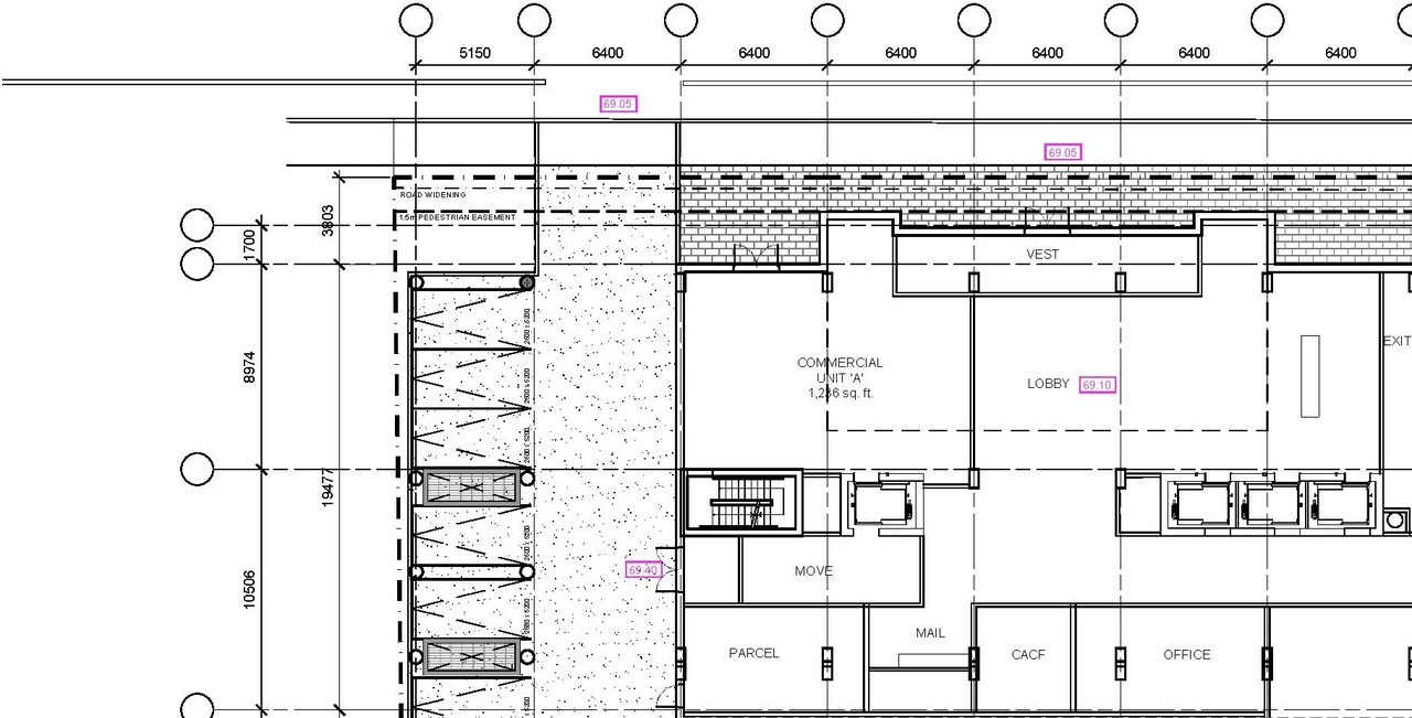 Floor plan for project from page 11 of the file '2022-11-01 - Formal UDRP Presentation - D07-12-22-0128'