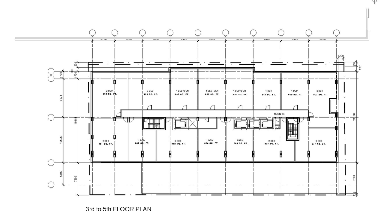 Floor plan for project from page 12 of the file '2022-11-01 - Formal UDRP Presentation - D07-12-22-0128'