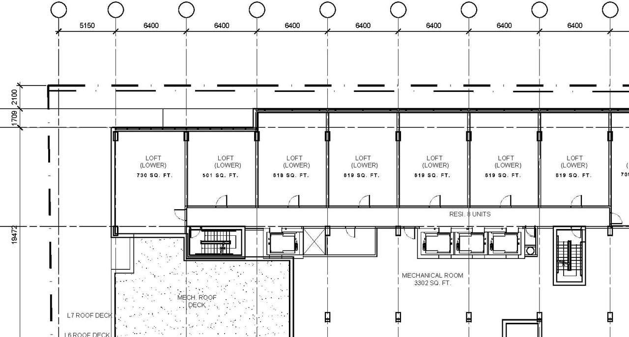 Floor plan for project from page 13 of the file '2022-11-01 - Formal UDRP Presentation - D07-12-22-0128'
