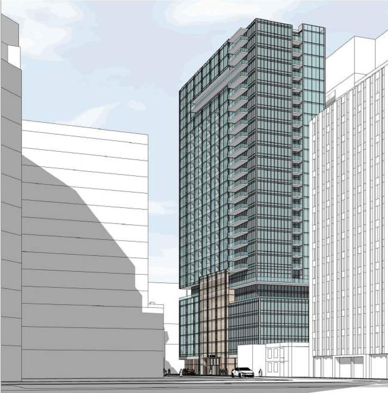 Rendering of building from page 17 of the file '2022-11-01 - Formal UDRP Presentation - D07-12-22-0128'