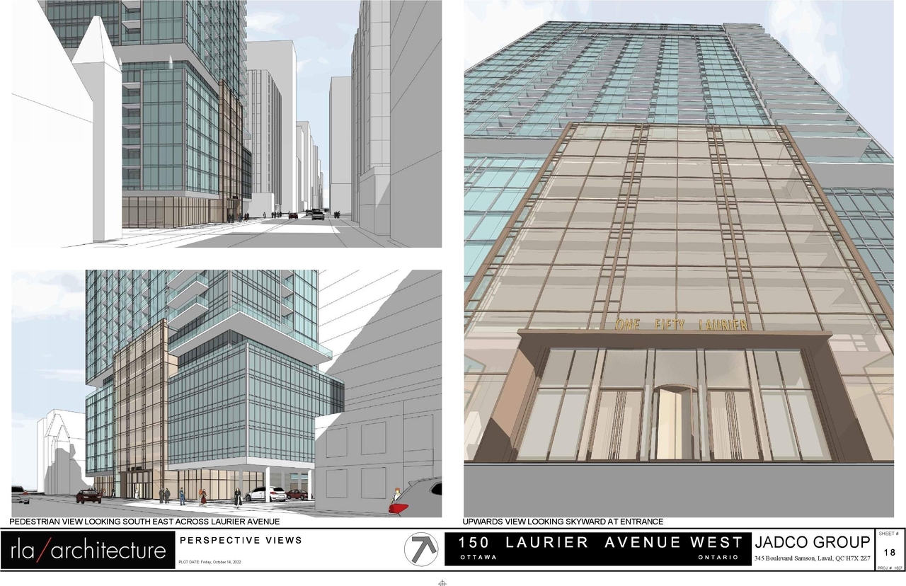 Rendering of building from page 18 of the file '2022-11-01 - Formal UDRP Presentation - D07-12-22-0128'