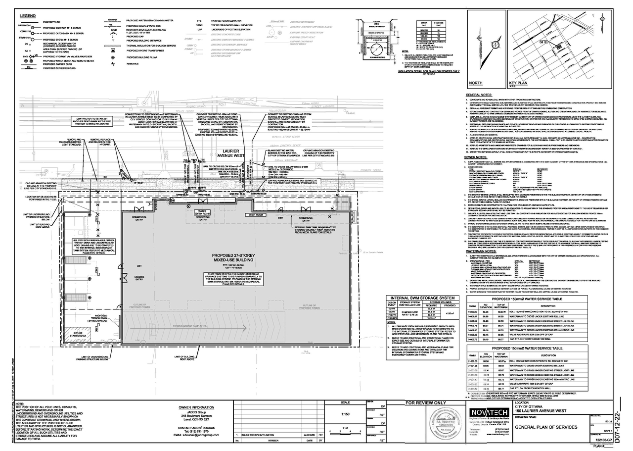 Construction site plan for project from page 29 of the file '2022-11-01 - Formal UDRP Presentation - D07-12-22-0128'