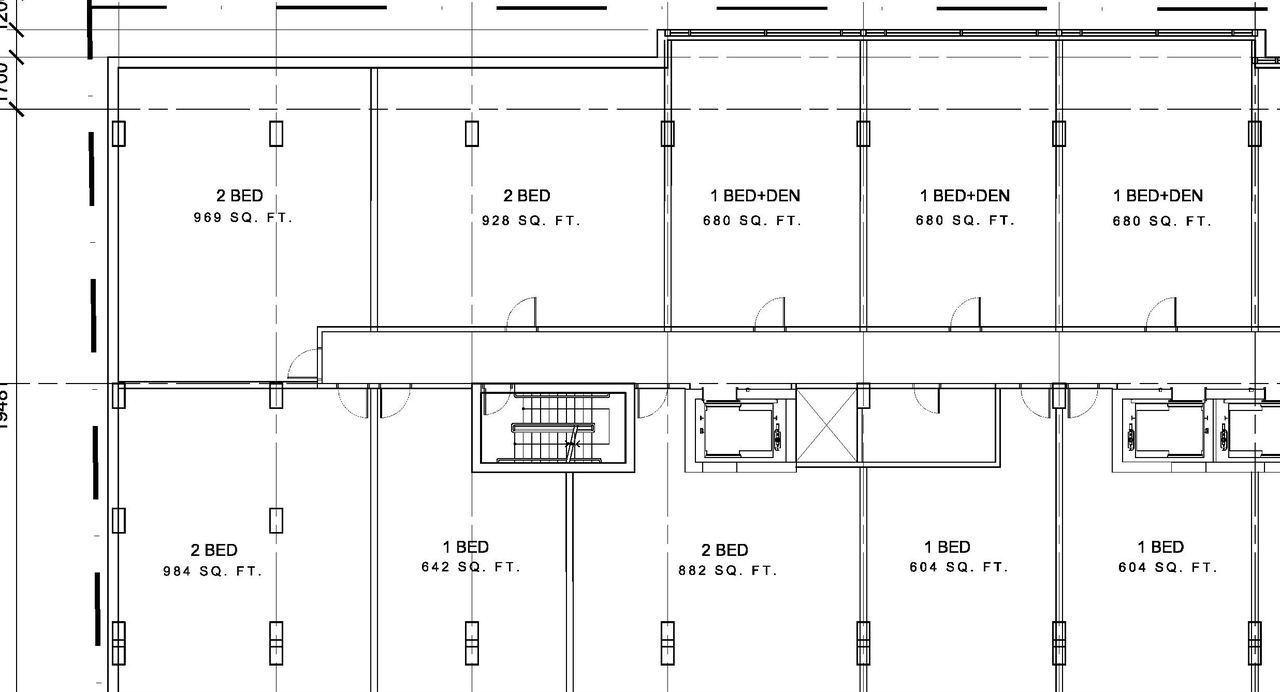 Floor plan for project from page 2 of the file '2022-09-01 - Floor Plans - D07-12-22-0128'