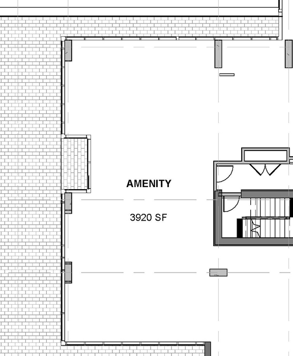 Floor plan for project from page 2 of the file '2023-07-13 - Elevation, Floor, Sunshade, Perspectives Plans - D07-12-22-0128'