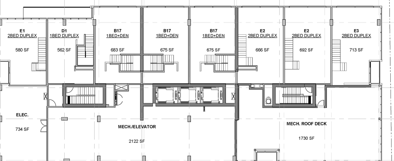 Floor plan for project from page 4 of the file '2023-07-13 - Elevation, Floor, Sunshade, Perspectives Plans - D07-12-22-0128'