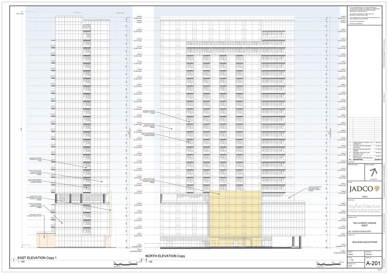 Image from page 5 of the file '2023-07-13 - Elevation, Floor, Sunshade, Perspectives Plans - D07-12-22-0128'