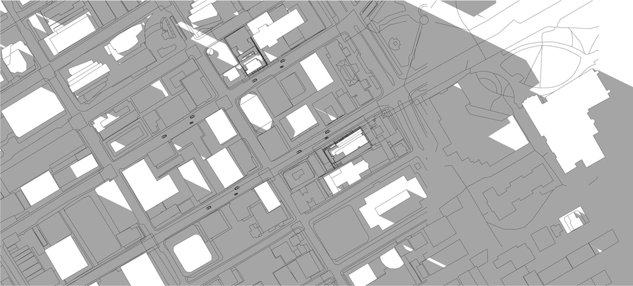Construction site plan for project from page 7 of the file '2023-07-13 - Elevation, Floor, Sunshade, Perspectives Plans - D07-12-22-0128'