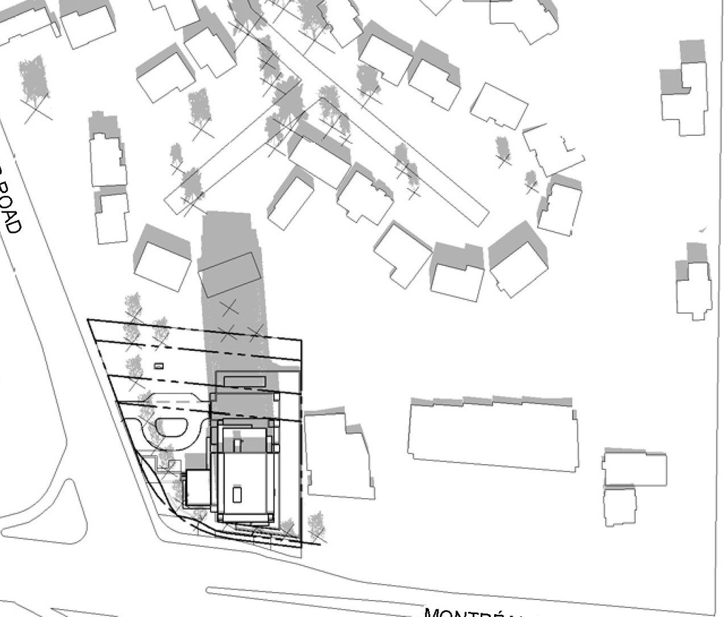Construction site plan for project from page 16 of the file '2023-04-14 - Floor, Sun, Elevation, Views Plans - D07-12-22-0132'