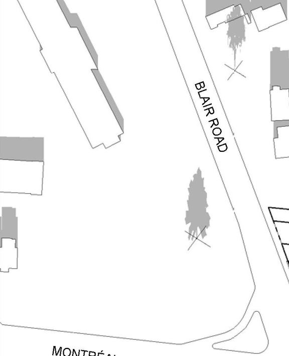 Construction site plan for project from page 17 of the file '2023-04-14 - Floor, Sun, Elevation, Views Plans - D07-12-22-0132'