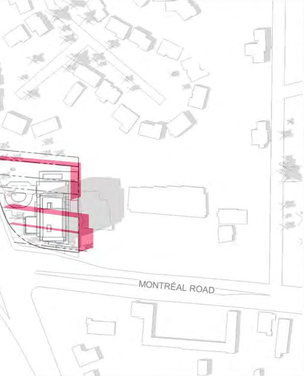 Construction site plan for project from page 18 of the file '2023-04-14 - Floor, Sun, Elevation, Views Plans - D07-12-22-0132'