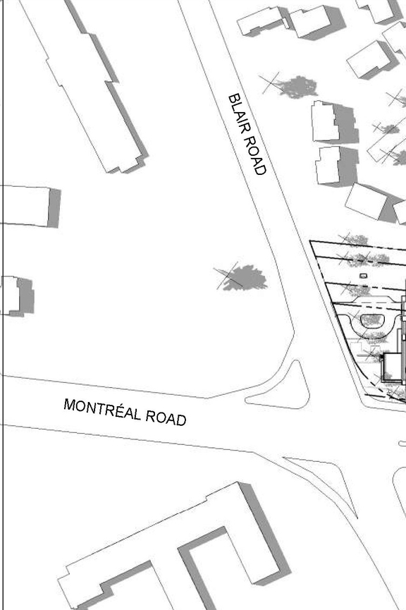 Construction site plan for project from page 14 of the file '2022-09-01 - Floor & Elevations & View Plans - D07-12-22-0132'