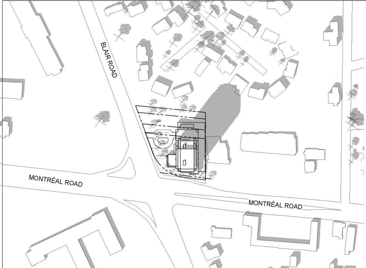 Construction site plan for project from page 15 of the file '2022-09-01 - Floor & Elevations & View Plans - D07-12-22-0132'