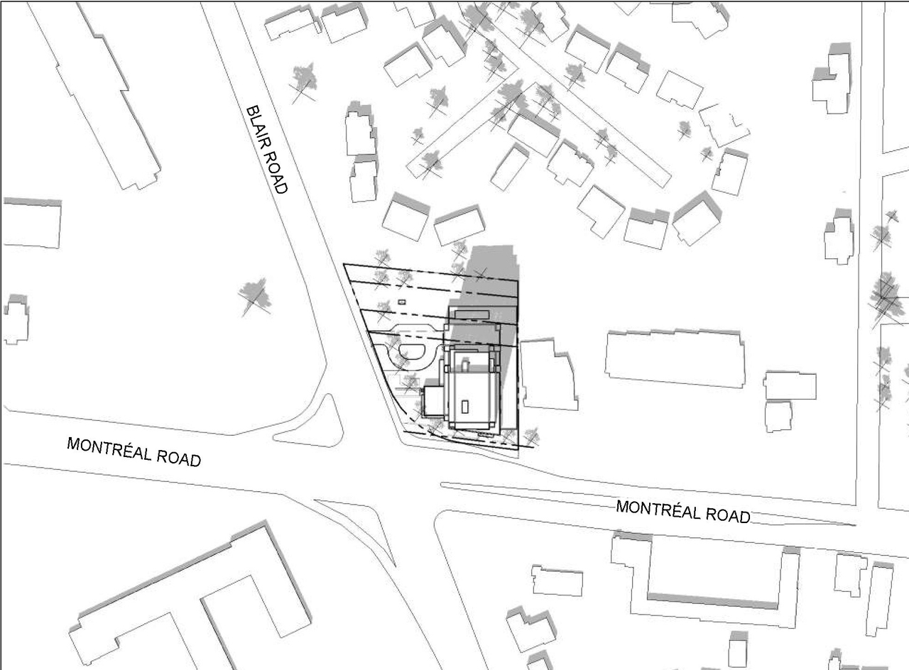 Construction site plan for project from page 15 of the file '2022-09-01 - Floor & Elevations & View Plans - D07-12-22-0132'