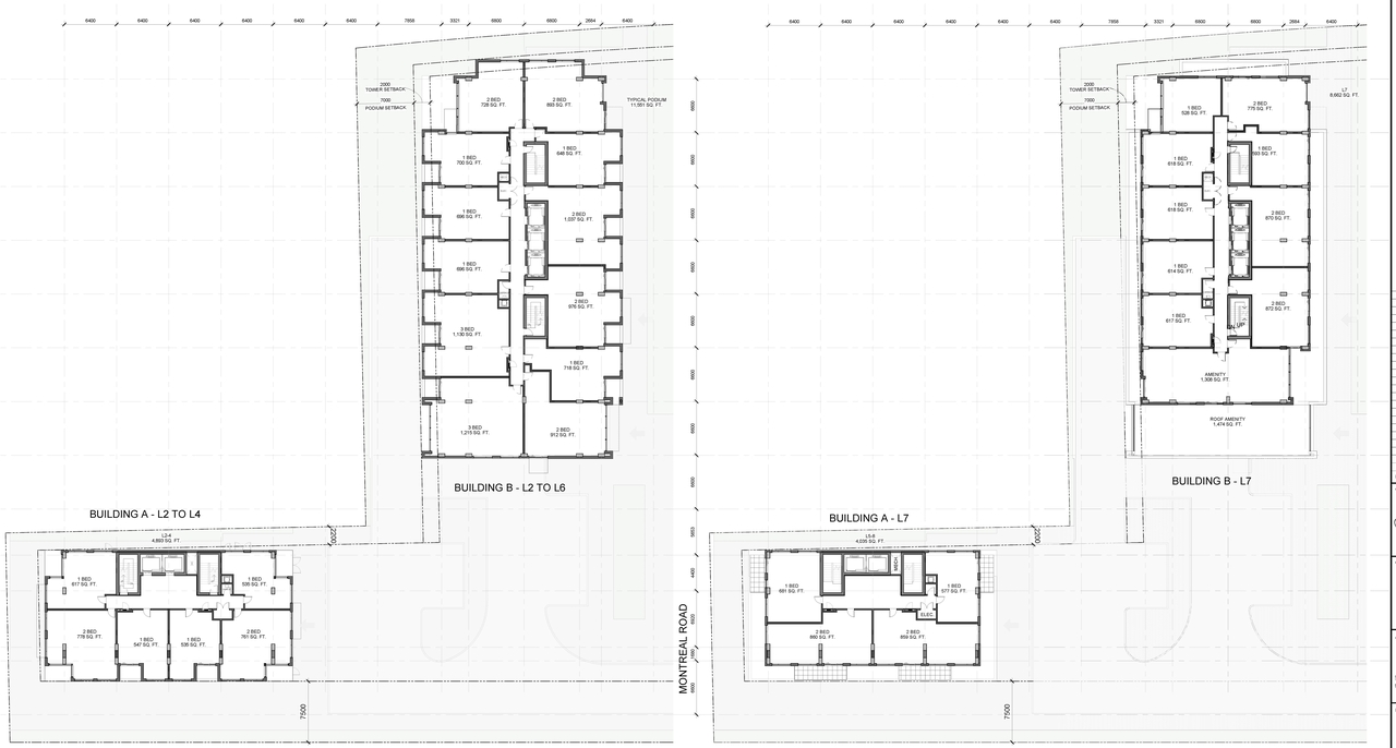 Floor plan for project from page 3 of the file '2022-09-19 - Floor Plans - D07-12-22-0138'
