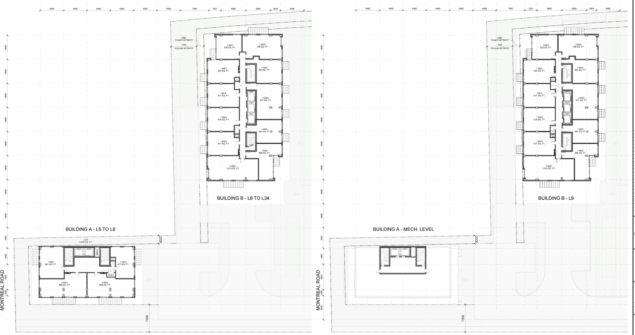 Floor plan for project from page 4 of the file '2022-09-19 - Floor Plans - D07-12-22-0138'