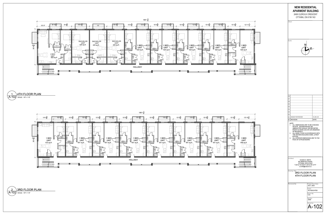 Floor plan for project from page 2 of the file '2026-03-09 - Floor Plans - D07-12-22-0144'