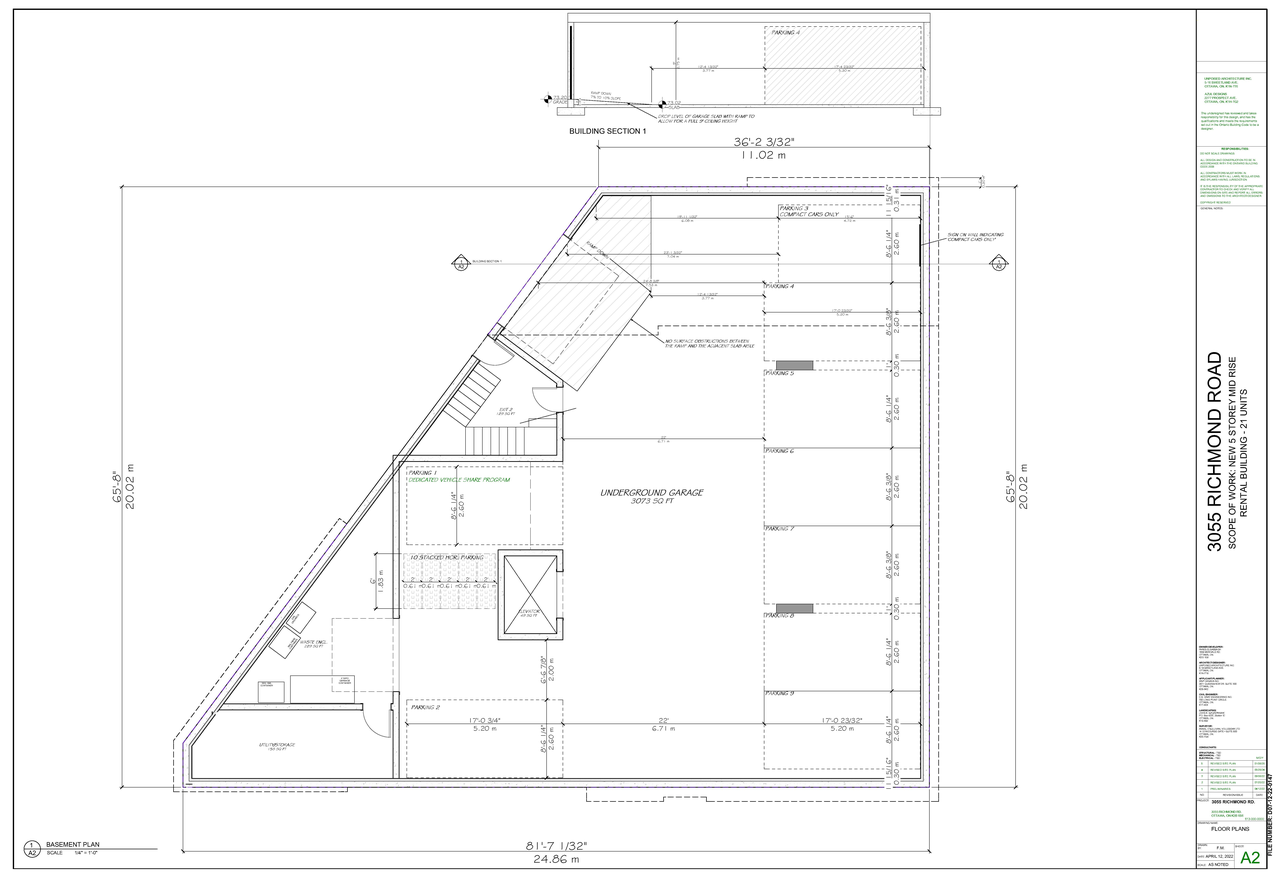 Image from page 1 of the file '2026-01-12 - Floor Plans & Elevations - D07-12-22-0147'