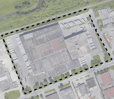 Construction site plan for project from page 7 of the file '2022-11-16 - Planning Rationale and Design Brief - D07-12-22-0149'