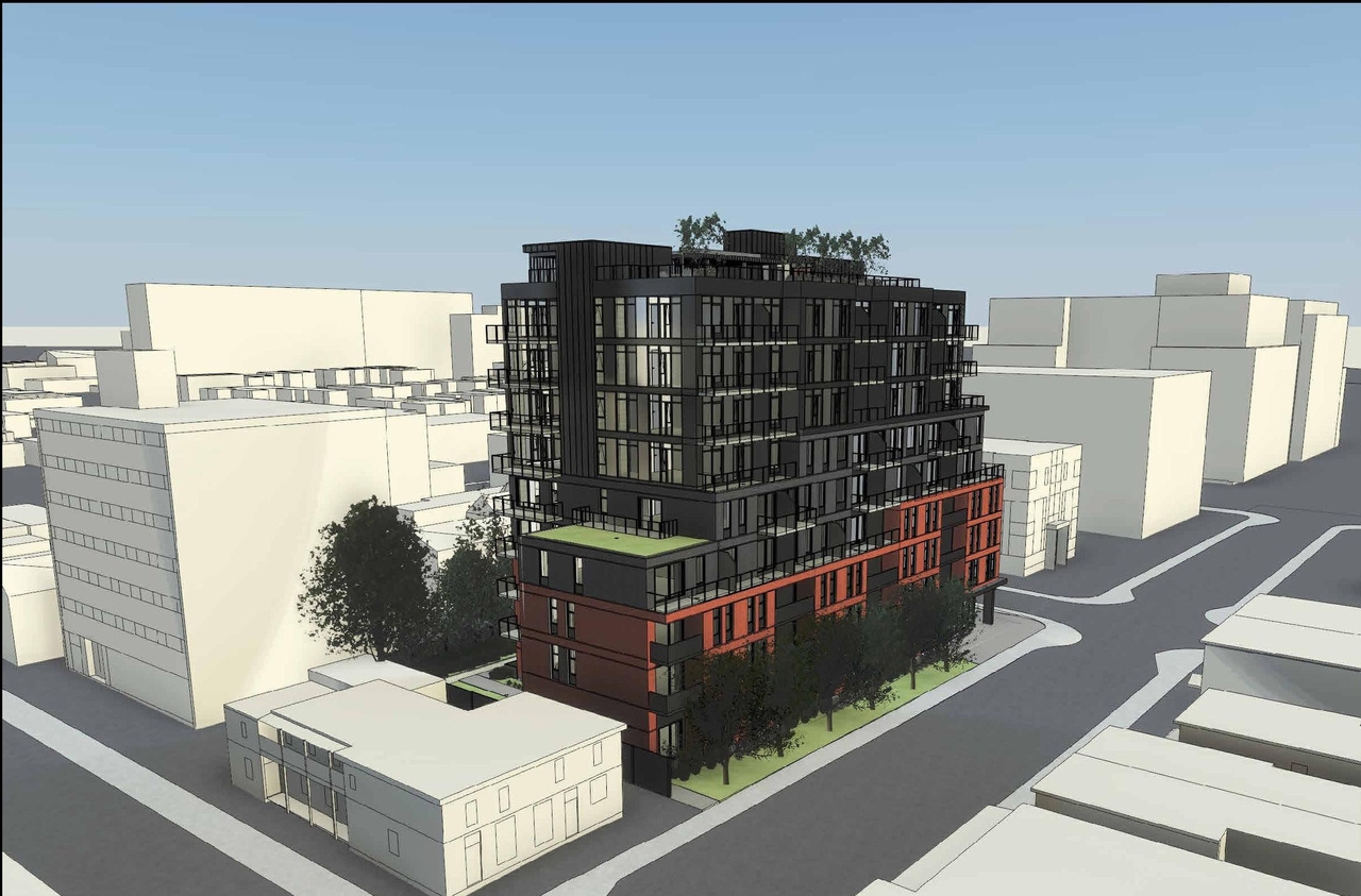 Rendering of building from page 10 of the file '2023-04-03 - 3D - Renderings - D07-12-22-0156'