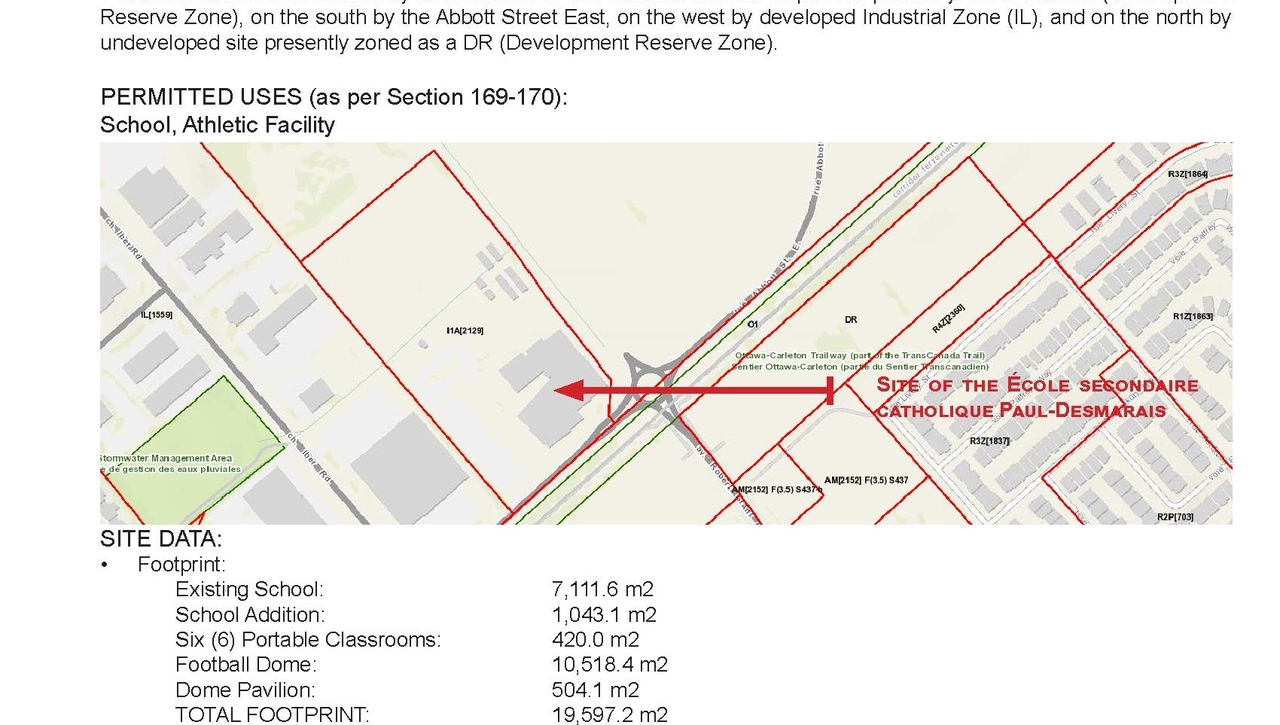 Construction site plan for project from page 15 of the file '2022-11-03 - Planning Rationale - Design Brief - D07-12-22-0157'