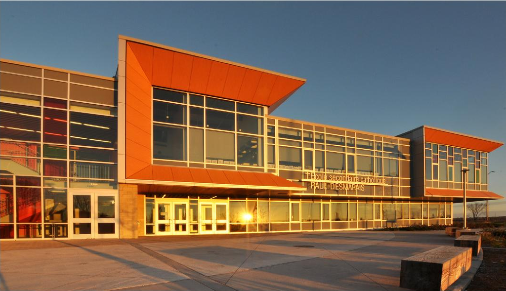 Rendering of building from page 8 of the file '2022-11-03 - Planning Rationale - Design Brief - D07-12-22-0157'